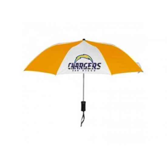 NFL San Diego Charger Folding Umbrella Yellow&White